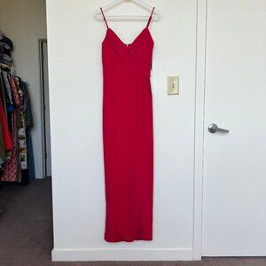 City Studio Full Length Red Dress Size L
